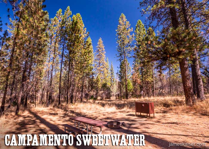 Campamento Sweetwater, Stanislaus National Forest