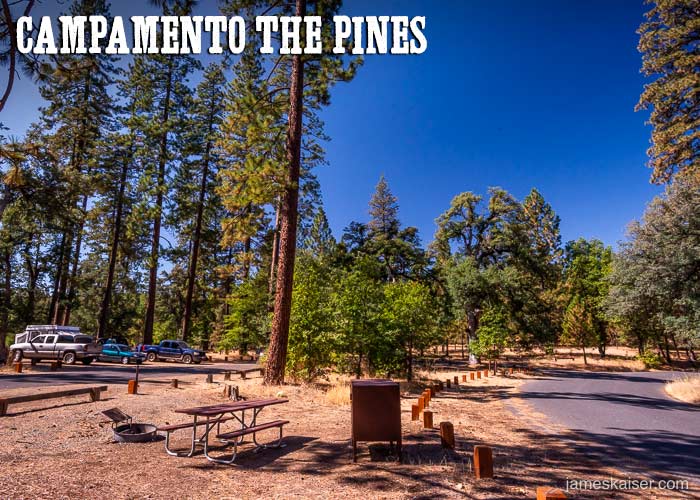 Campamento The Pines, Stanislaus National Forest