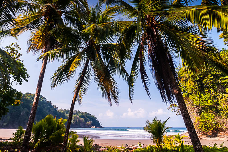 Puerto Viejo beach in Costa Rica